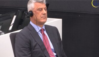 Thaci in the Hague