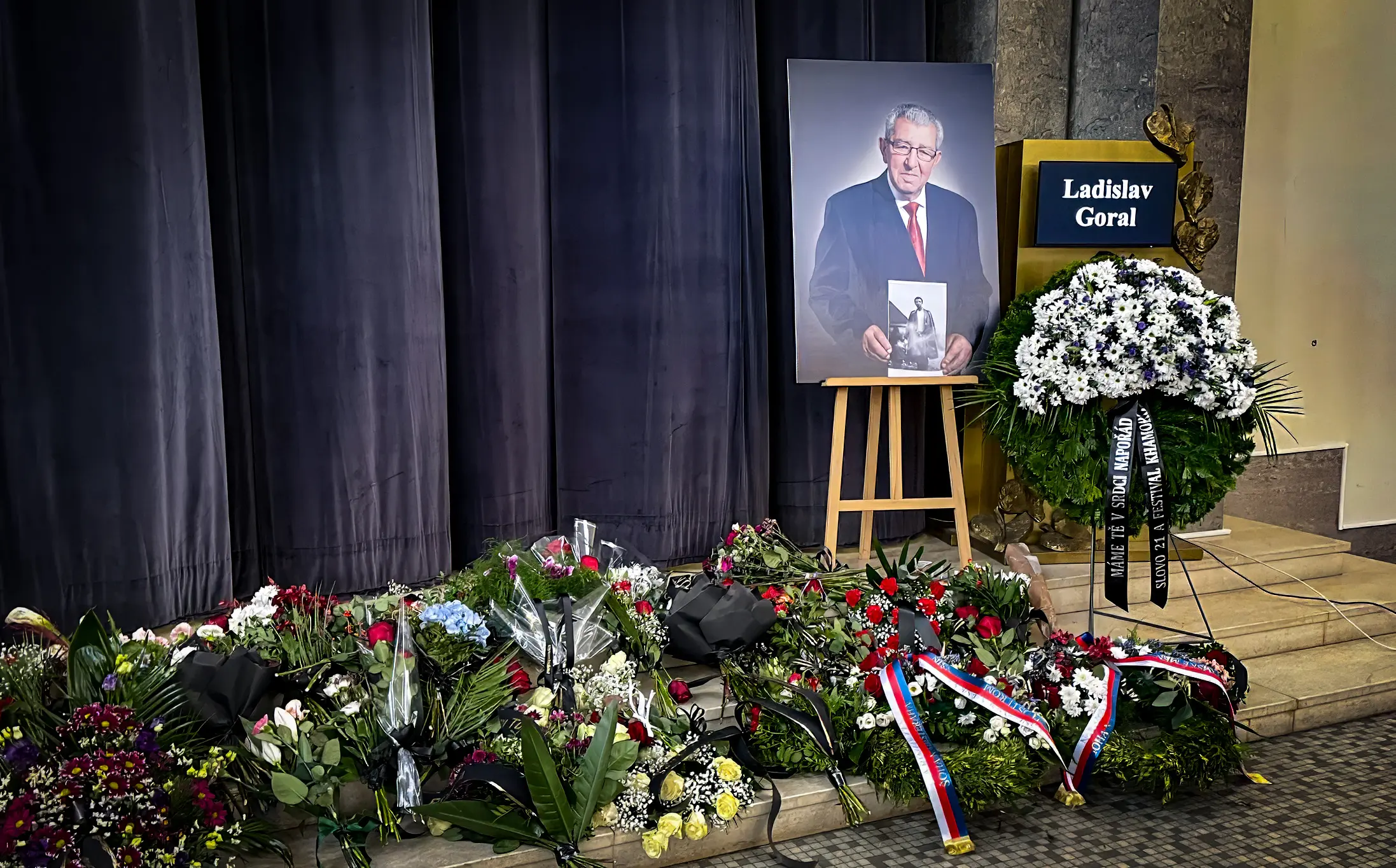 Funeral of Ladislav Goral