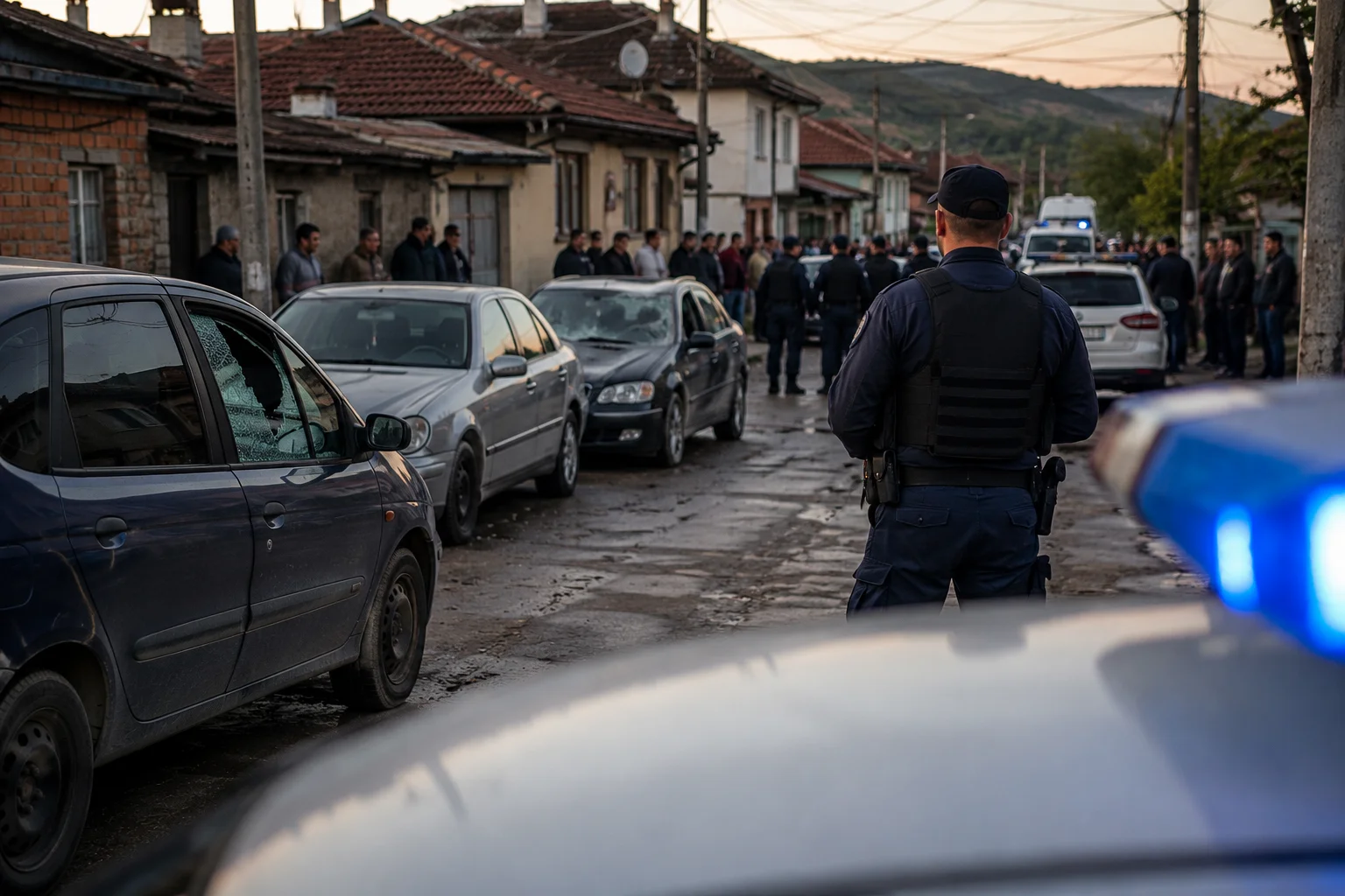 Brawl in Bulgaria