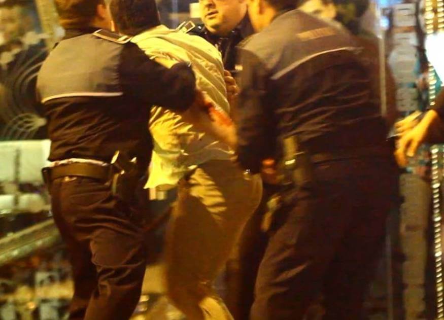 Brawl in Timisoara
